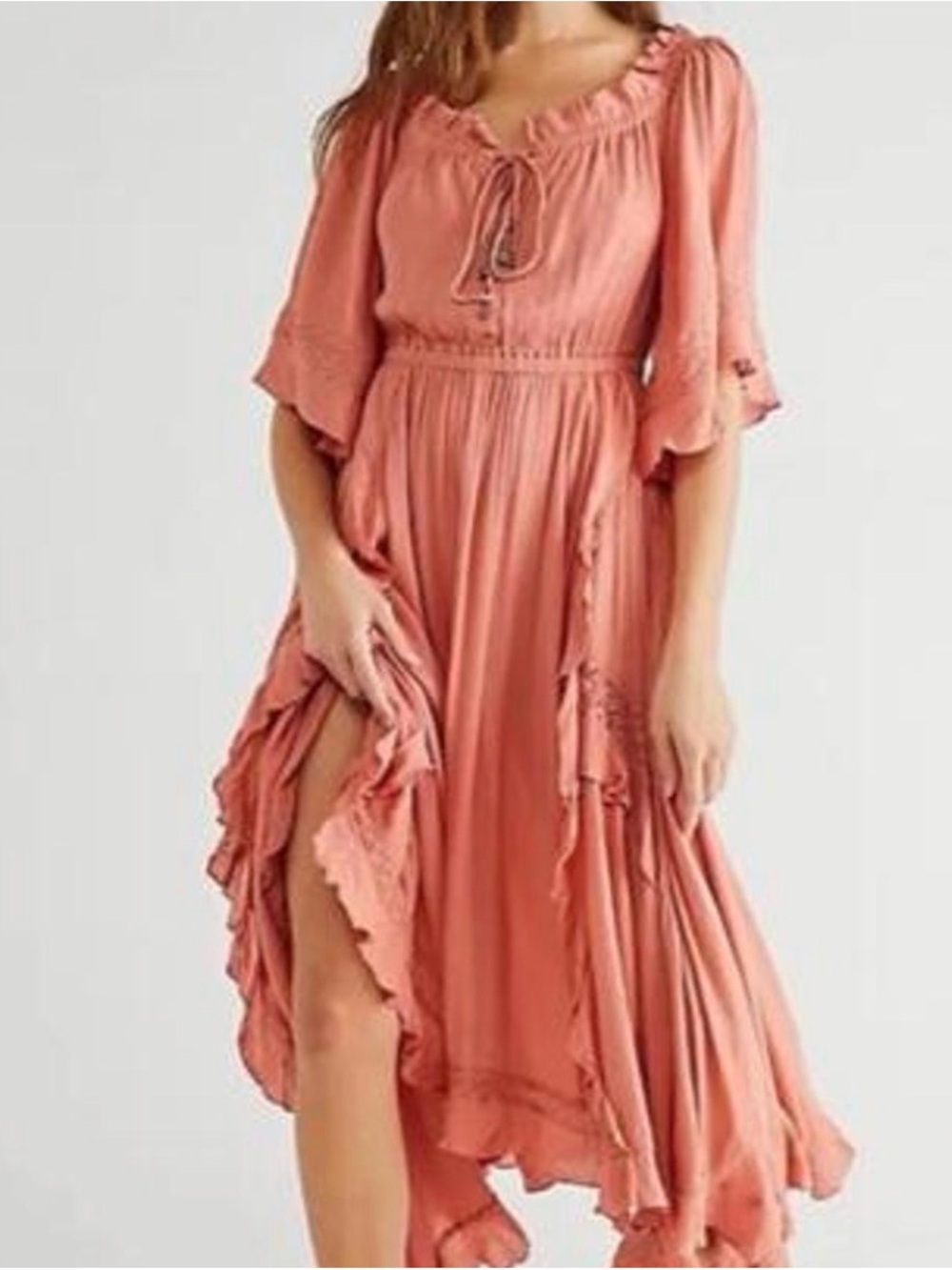 Free People Beach Bliss Maxi Dress Large - Picture 6 of 7
